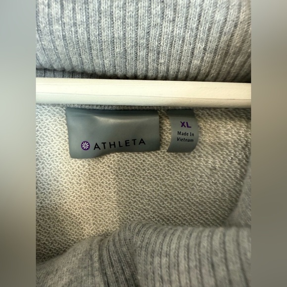 Athleta Women’s Gray Wrappers Delight Oversized Jacket - Size XL - Picture 3 of 7